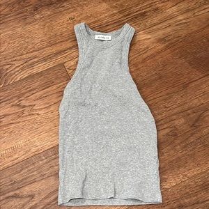 Anine Bing XS Gray tank top. Lightly worn